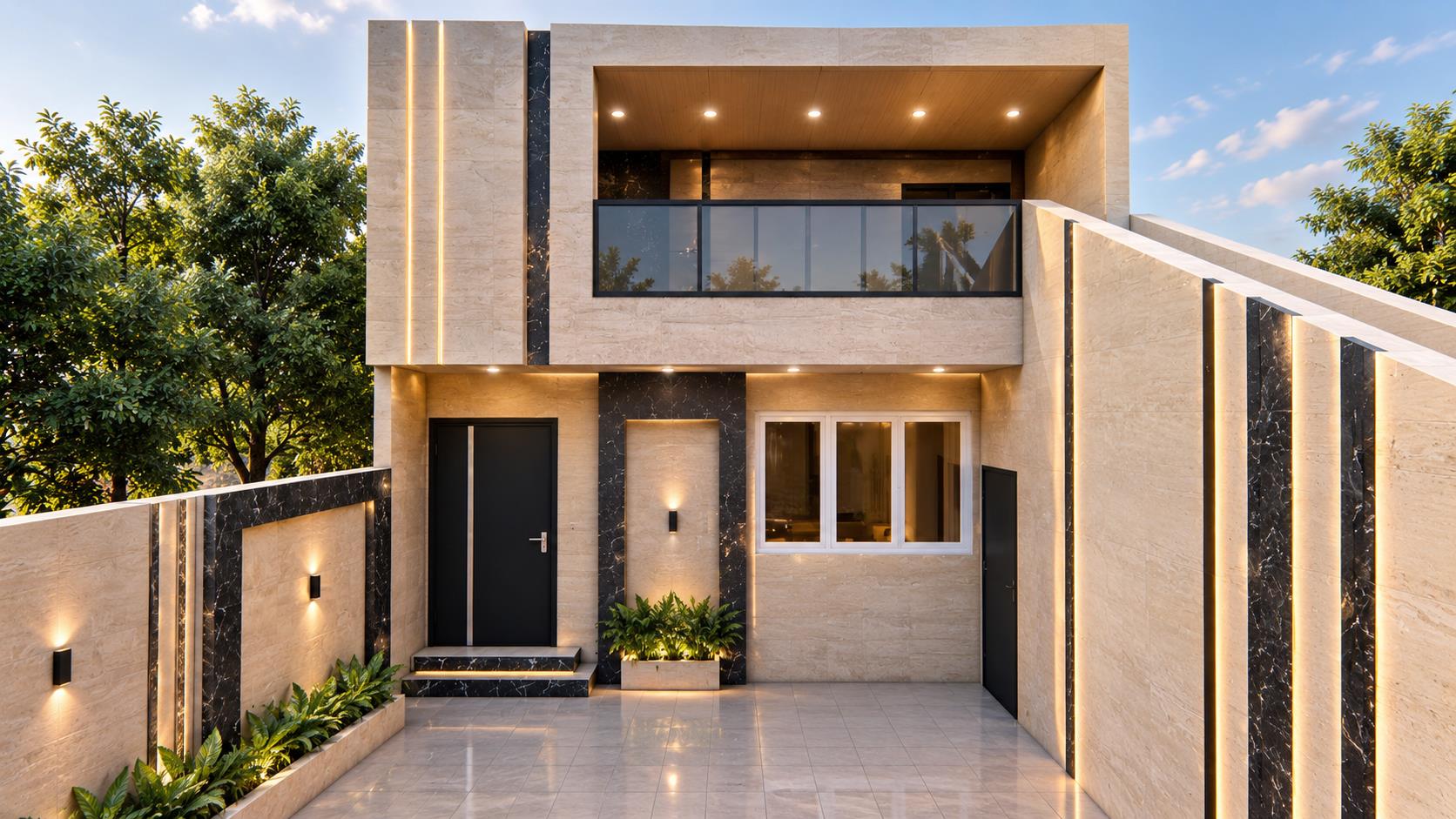 طراحی نما خارجی منزل